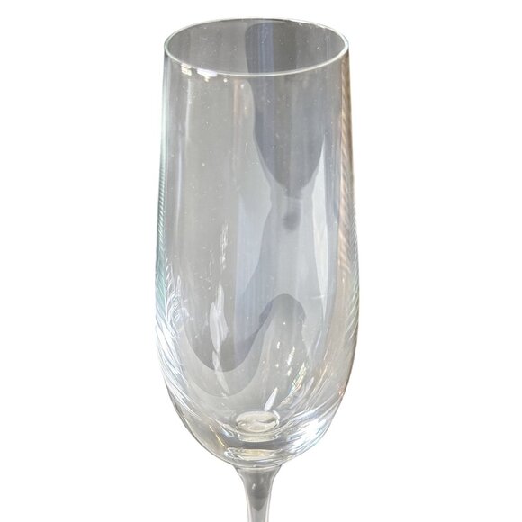 Krosno Champagne Flutes Harmony Collection NIB Set of 6 Crystalline Glass 6.8 oz - Picture 5 of 7